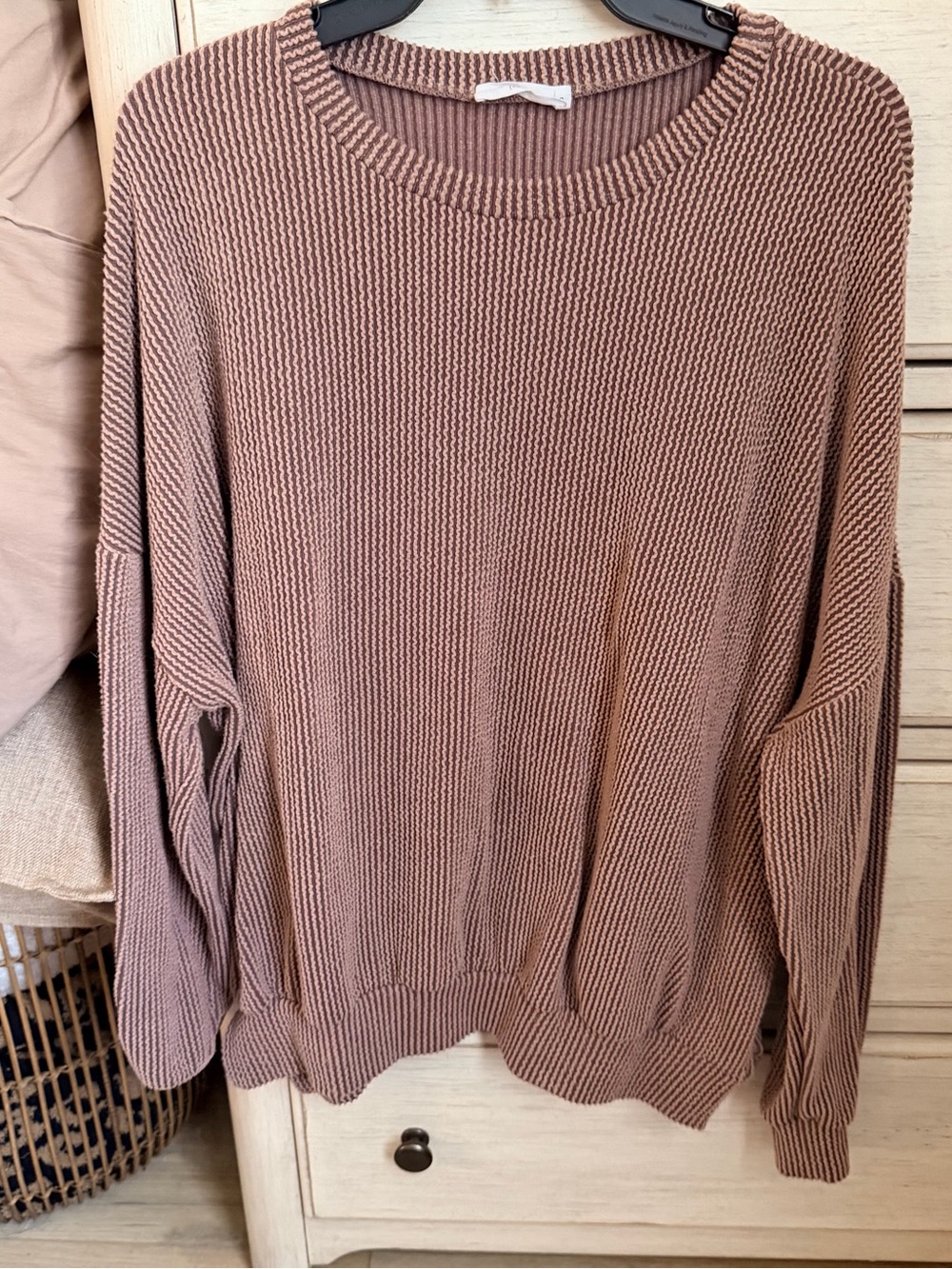 Shop Talulah Cozy Comfy Coffee Knit Pullover
